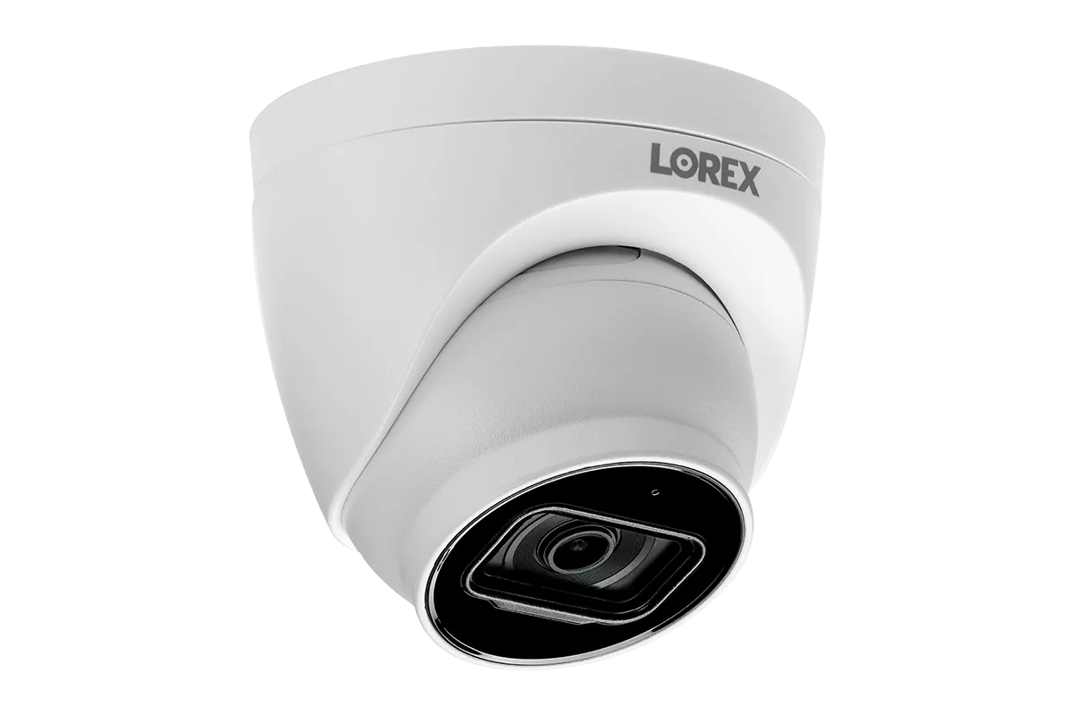 32-Channel NVR System with 4K (8MP) IP Dome Cameras with Listen-In Audio
